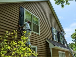 Professional painting of exterior